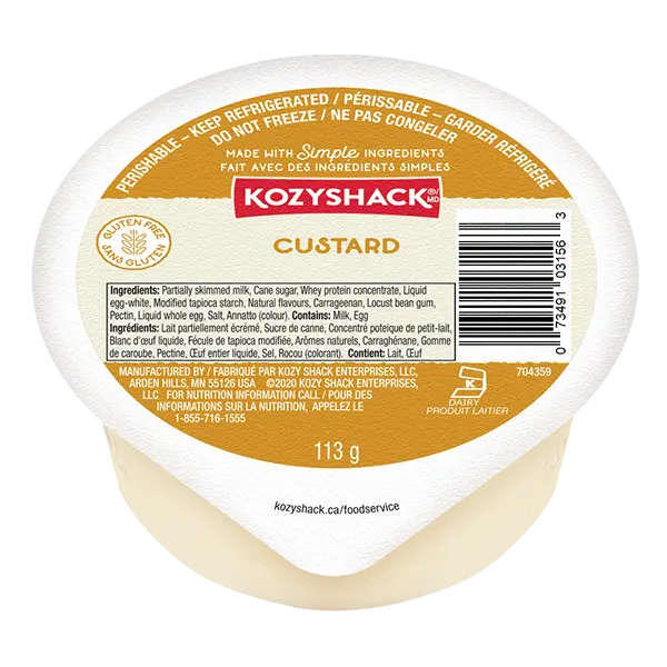 Crème anglaise Kozy Shack®